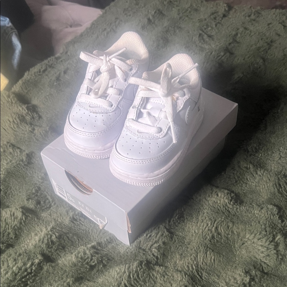 Nike Kids White Sneakers